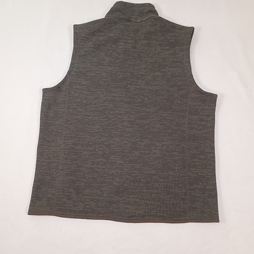 Patagonia Better Sweater Vest Mens XL Brown Full Zip Fleece 25881 FA15 - Picture 2 of 10